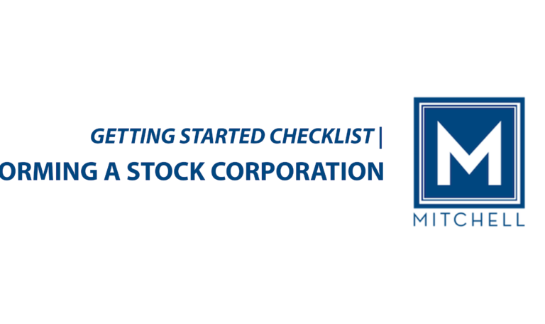 Forming a Stock Corporation