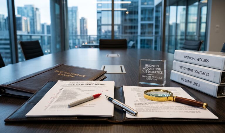 Business Acquisition Due Diligence Prevents Post Sale Litigation